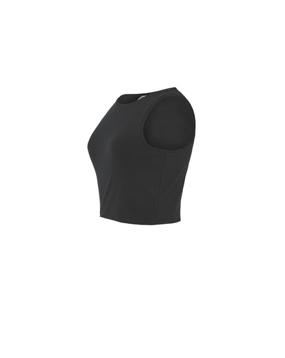 Crop top liso básico